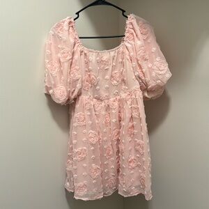 Lane 201 puff sleeve dress